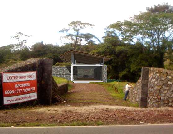 Ejemplo de Rancho en Piedra Vista de Frente